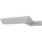 Ekena Millwork 4 1/2"H x 4 5/8"P x 6 3/8"F x 94 1/2"L Emery Crown Moulding MLD04X04X06EM - alternate 8
